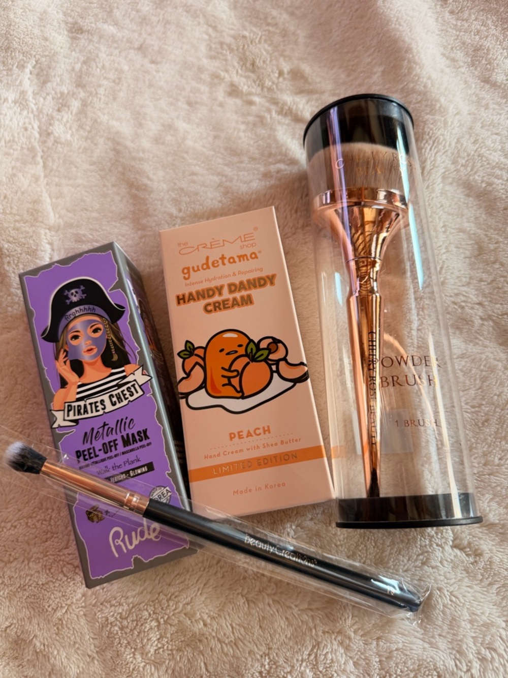 Cheeky Rose Powder Brush Makeup Lot Rude The Creme Shop Foundation Eye Shadow